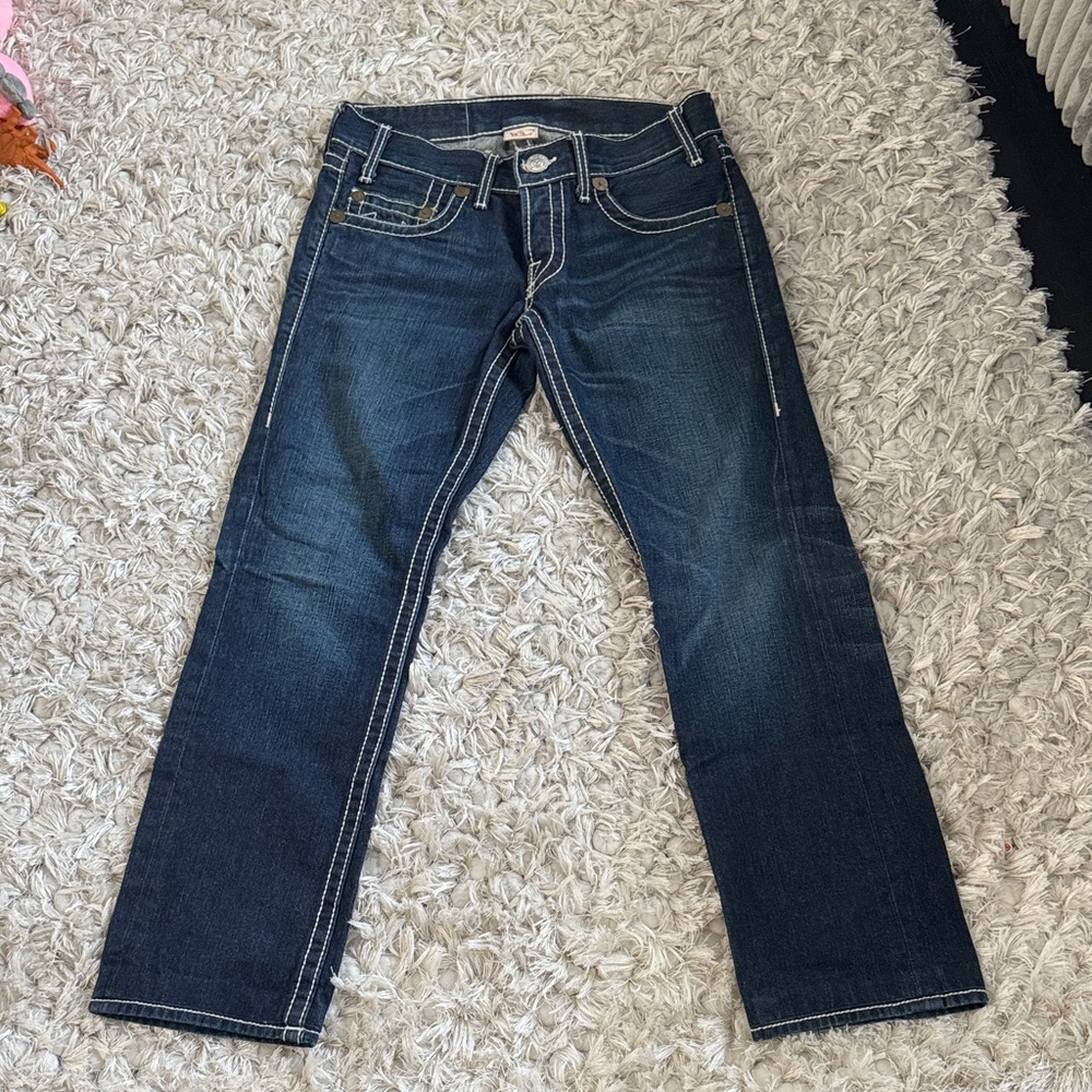 Men’s True Religion Dark Blue Denim Jeans